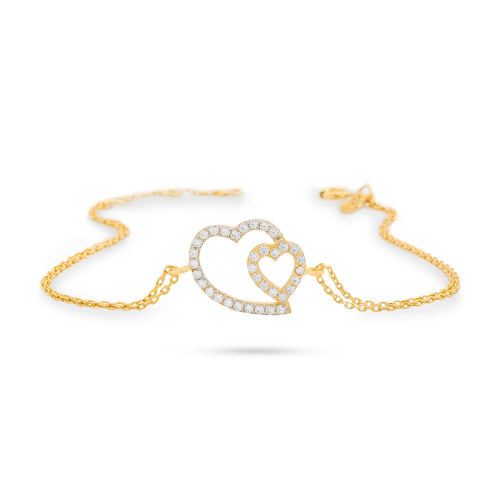 دستبند زنجير طلا  کد RS-180