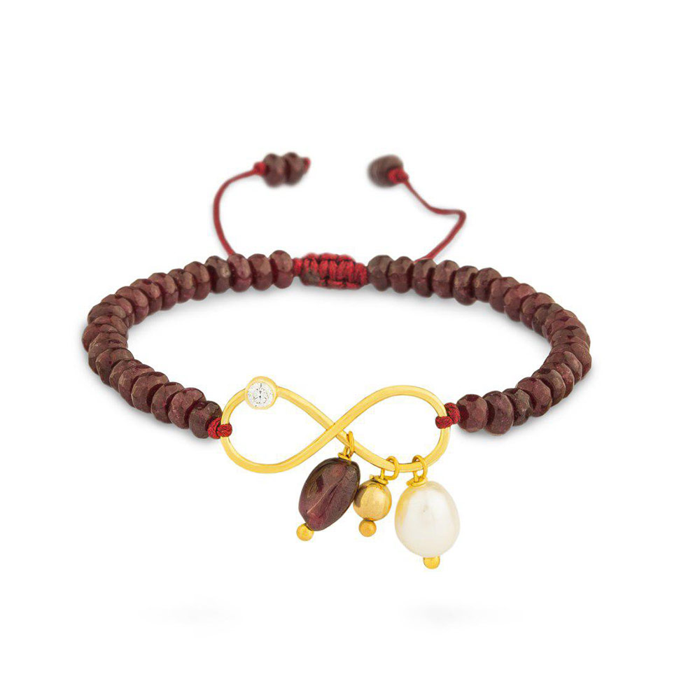 دستبند سنگی  کد BSH043