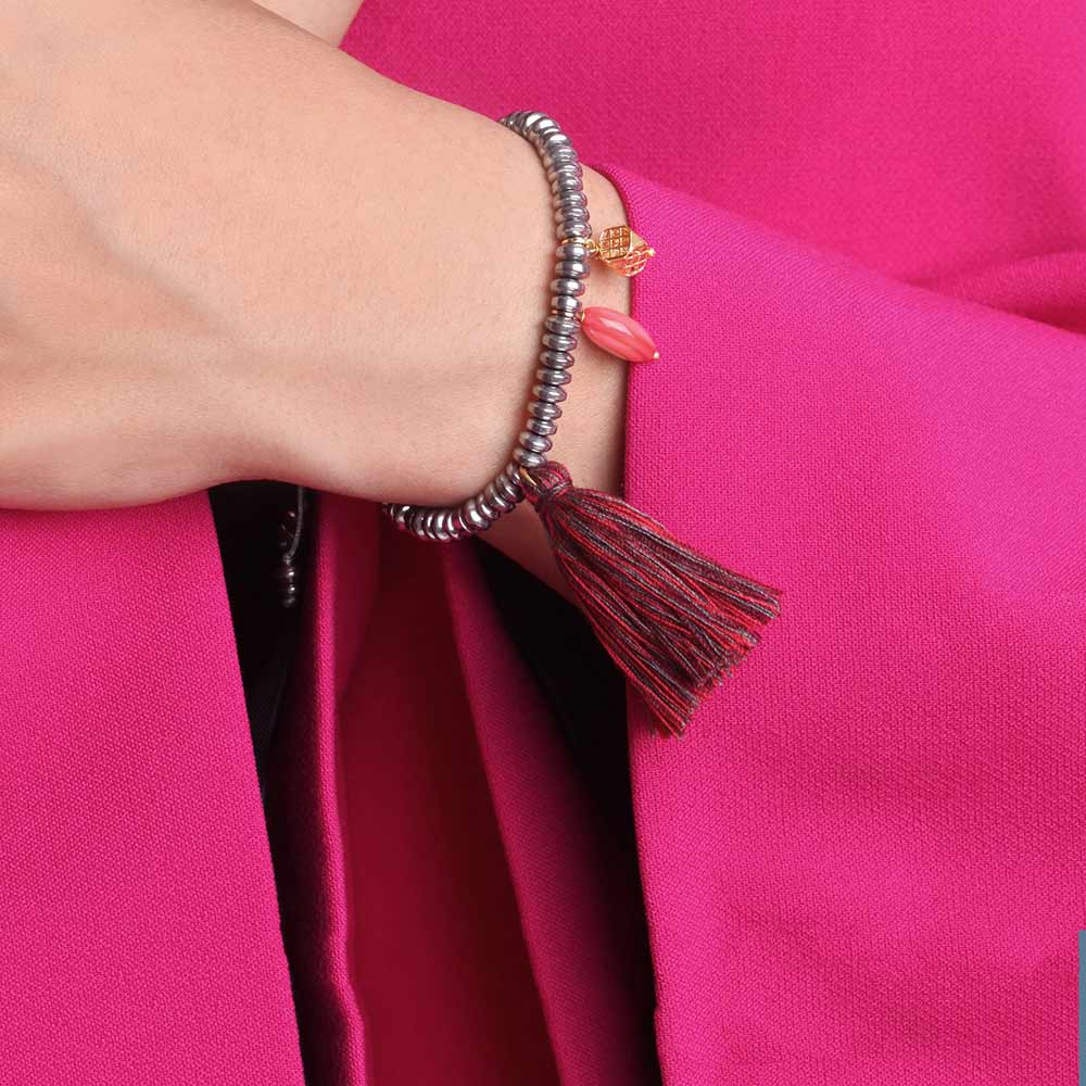 دستبند سنگی  کد BSH026